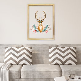 Wallity Cuadro Decorativo Enmarcado CAM4462 Multicolor